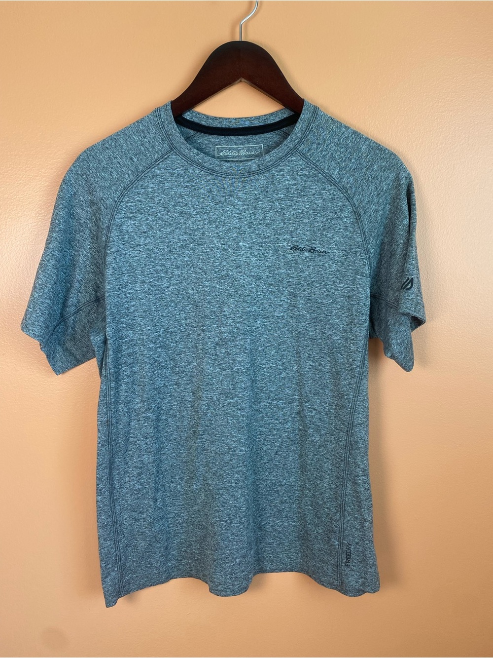 Eddie Bauer Men's Motion Casual Short Sleeve T-shirt Grey Size Small